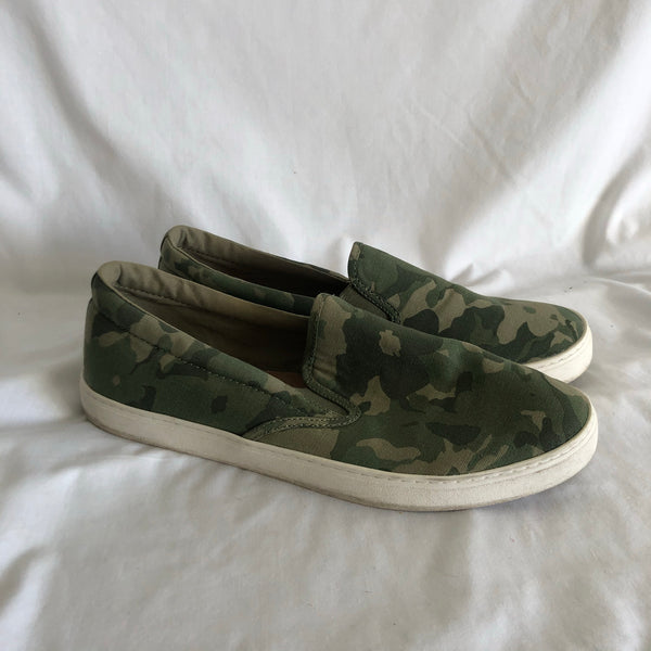 Camouflage Slide On Shoes - Women Size 10