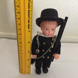 Sammlerpuppe Klein Spielzeug Chimney Sweep German Collector Doll- Kaminkehrer