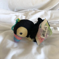 Glitzy Toucan Plush Clip-On