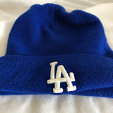 Blue LA Beanie