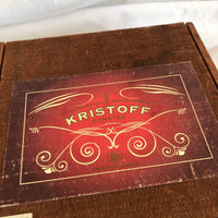 Vintage Kristoff Sumatra Cigar Box