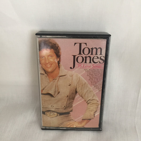 Tom Jones 16 Love Songs Cassette Tape