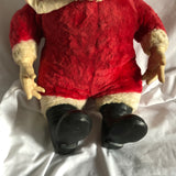 Vintage Rubber Faced Christmas Santa Claus Doll