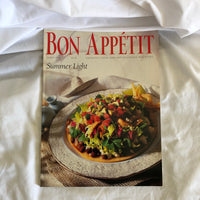 Bon Appetit Magazine Summer Light June 1992 Edition