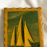 Sailboat Photo on Wood