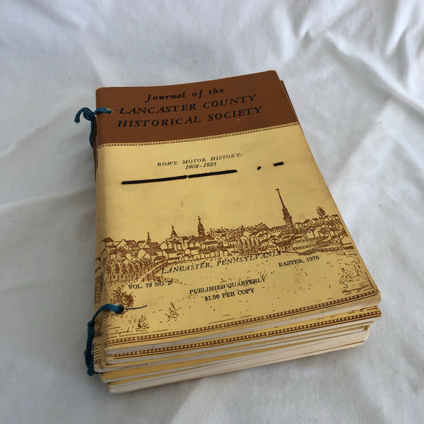 Lancaster County Historical Society Books - Set of 10