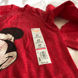 Disney Mickey Mouse Tee - Size 3T