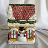 Snowhouse Cookie Jar