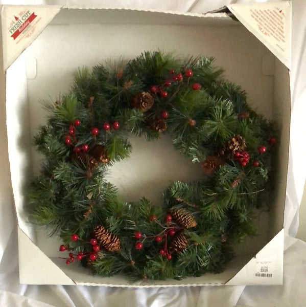 Fresh Cut Holiday Wreaths