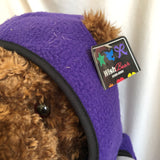 Gund Wish Bear 2000-2001 Purple Jacket