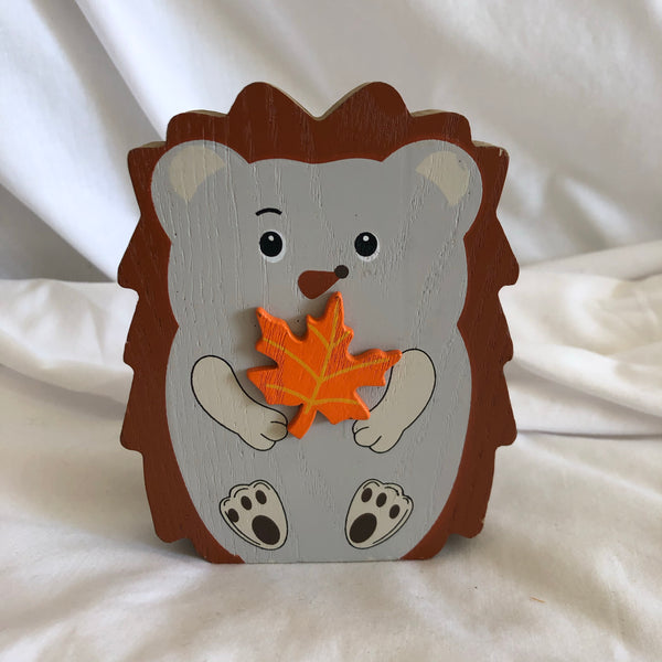 Wooden Hedgehog Decoration