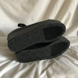 Liliana Black Glitter Platform Sneakers - Women’s Size 8