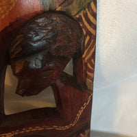 Wooden Kenya Mask- Set Of 2