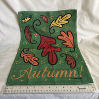 Autumn Garden Flag by Chris Reed