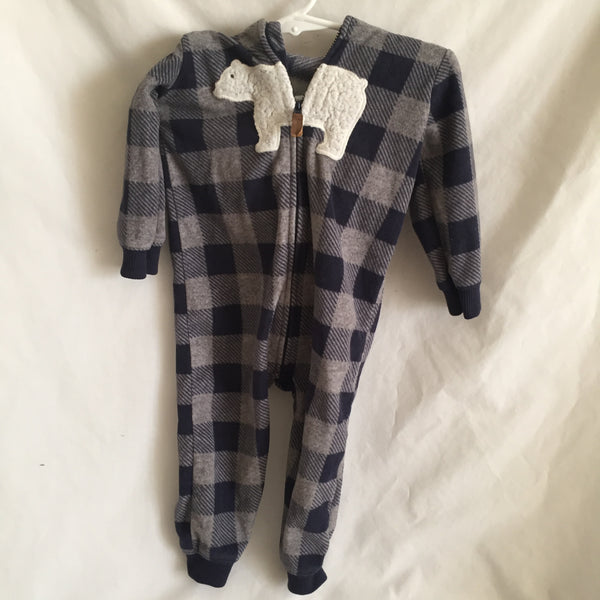 Carter’s Hooded Pajamas- Size 18 Months