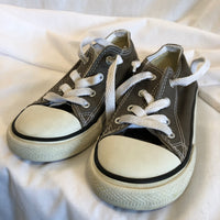 Grey Converse Shoes - Kid’s Size 9