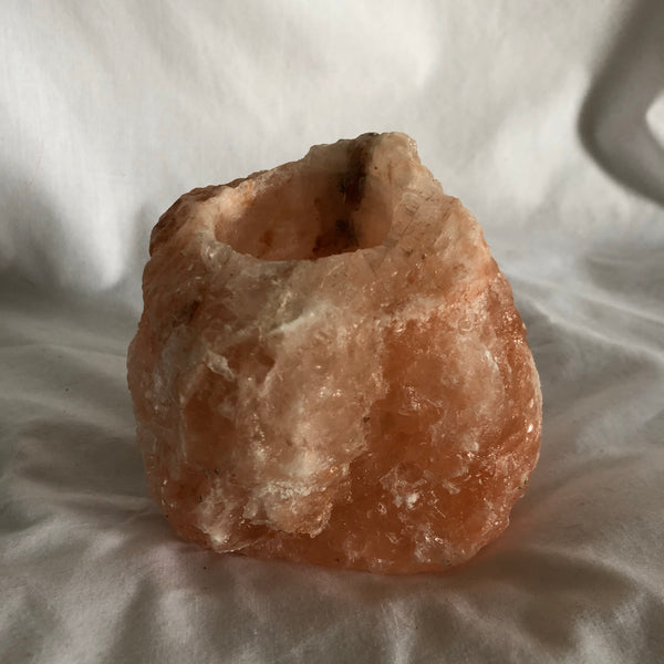 Himalayan Salt Candle Holder #2