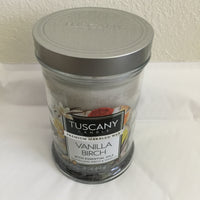 Tuscany- Vanilla Birch 2 Wick Candle 18 OZ