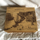 Barbados Scenery Wooden Box