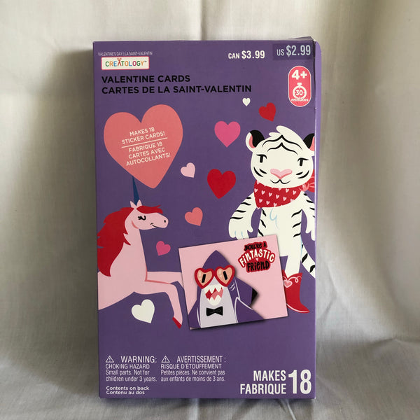 Valentine’s Day Sticker Cards