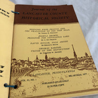 Lancaster County Historical Society Books - Set of 10