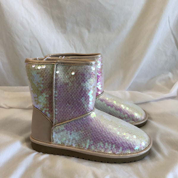 The Children’s Place Pink Sequin Boots - Youth Size 13