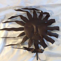 Metal Sun Wall Decor