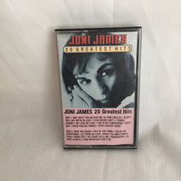 Joni James 20 Greatest Hits Cassette Tape