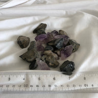 Amethyst & Rainbow Obsidian Crystals