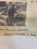 San Francisco Chronicle JFK Assassination November 23, 1963
