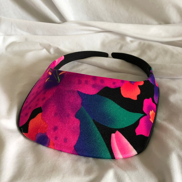 Floral Visor Hat