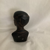 African Wood Carved Man Sculpture