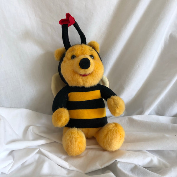 Vintage 1997 Winnie The Pooh Bumblebee Plush