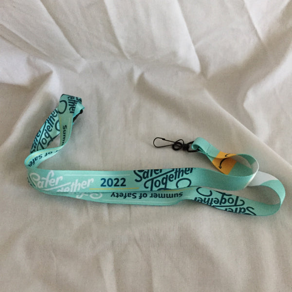 Safer Together 2022 Lanyard