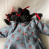 Primitive Black Folk Doll