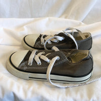 Grey Converse Shoes - Kid’s Size 9