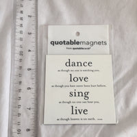 Quotable Magnets