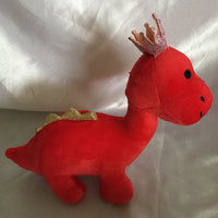 Valentine Dinosaur Plush