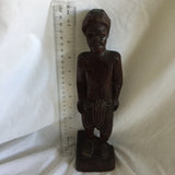 Pacific Islander/Asian Wood Man Carving