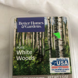 Better Homes & Gardens Scented Wax Cubes - White Woods