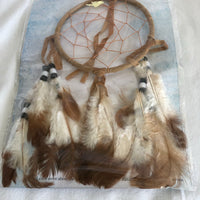 Brown & White Dreamcatcher