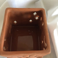 Terracotta Desert Scenery Candle Holder