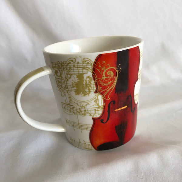 PPD Coffee Mug Violin Design