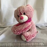 Pink Teddy Bear Plush for Vase