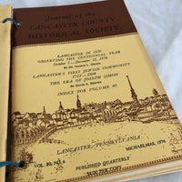 Lancaster County Historical Society Books - Set of 10