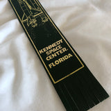 Kennedy Space Center, Florida Leather Bookmark