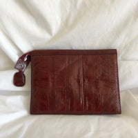 Eel Skin Pouch