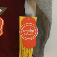 Wonder Nation 2 Piece Pajama Set Size 5T