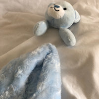 Baby Blue Bear Blanket