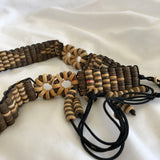 Wood Bead Belt